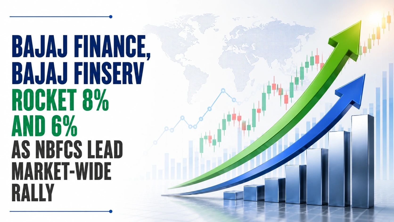 Bajaj Finance, Bajaj Finserv Rocket 8% and 6% as NBFCs Lead Market-Wide Rally 