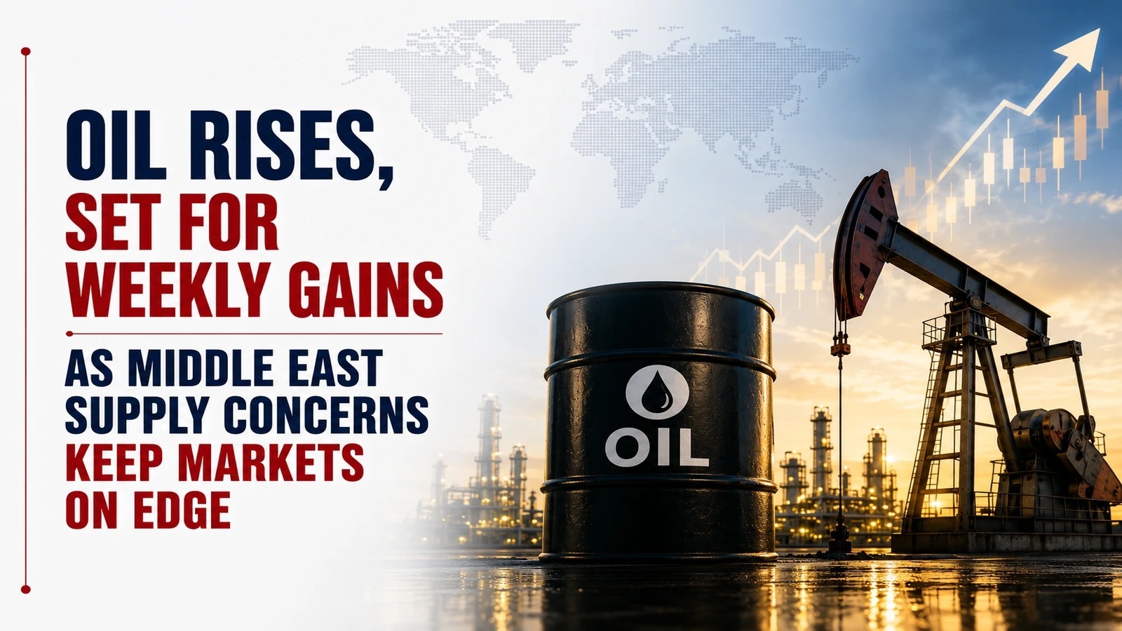 Oil Price Today, July 10, 2026: Crude Oil Rises to $76.6, Set for Weekly Gains as Middle East Supply Concerns Keep Markets on Edge