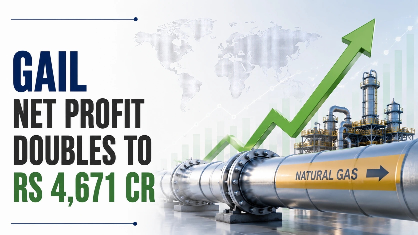 GAIL Net Profit Doubles to Rs 4,671 Cr