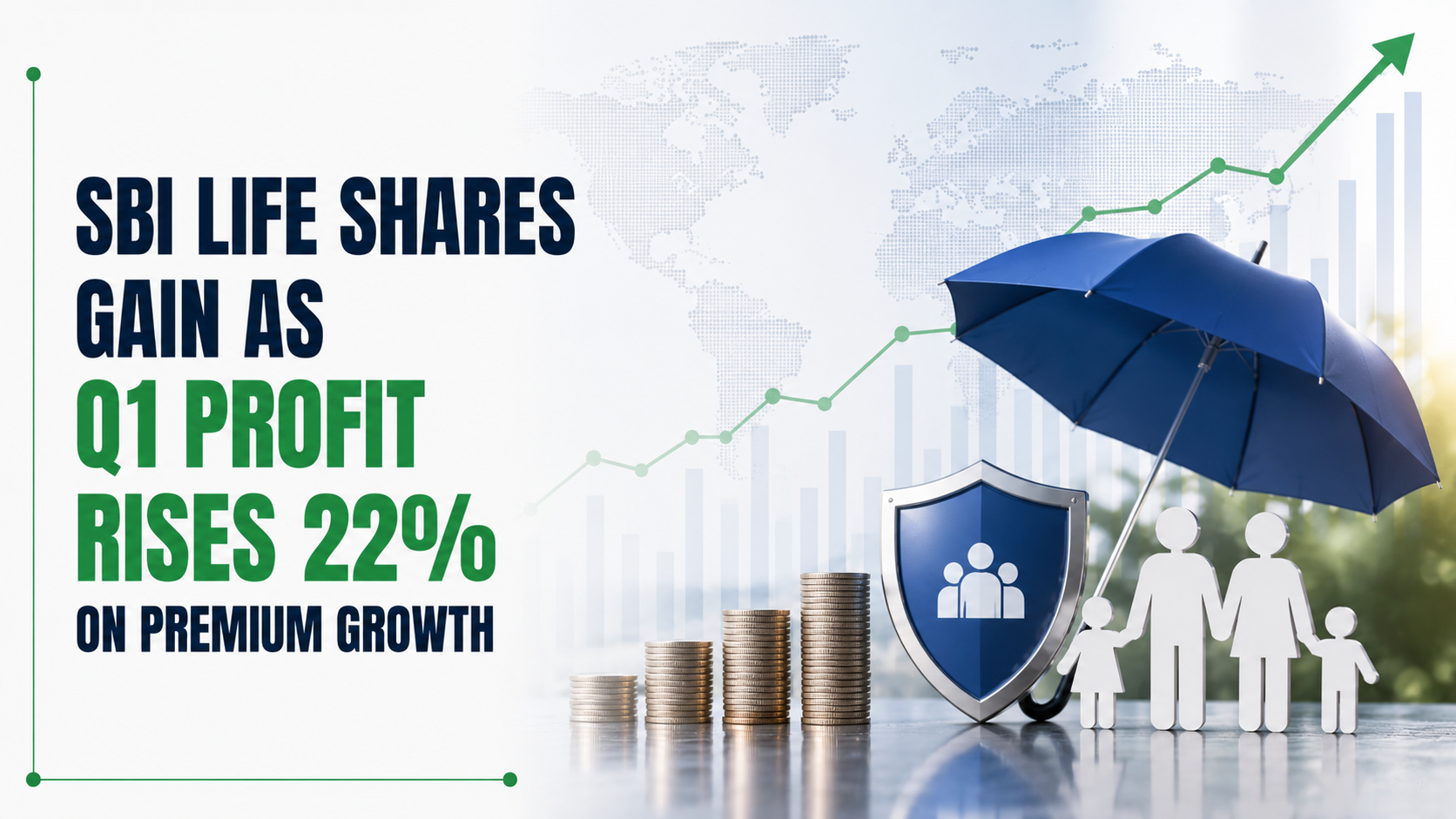 SBI Life Shares Gain as Q1 Profit Rises 22% on Premium Growth