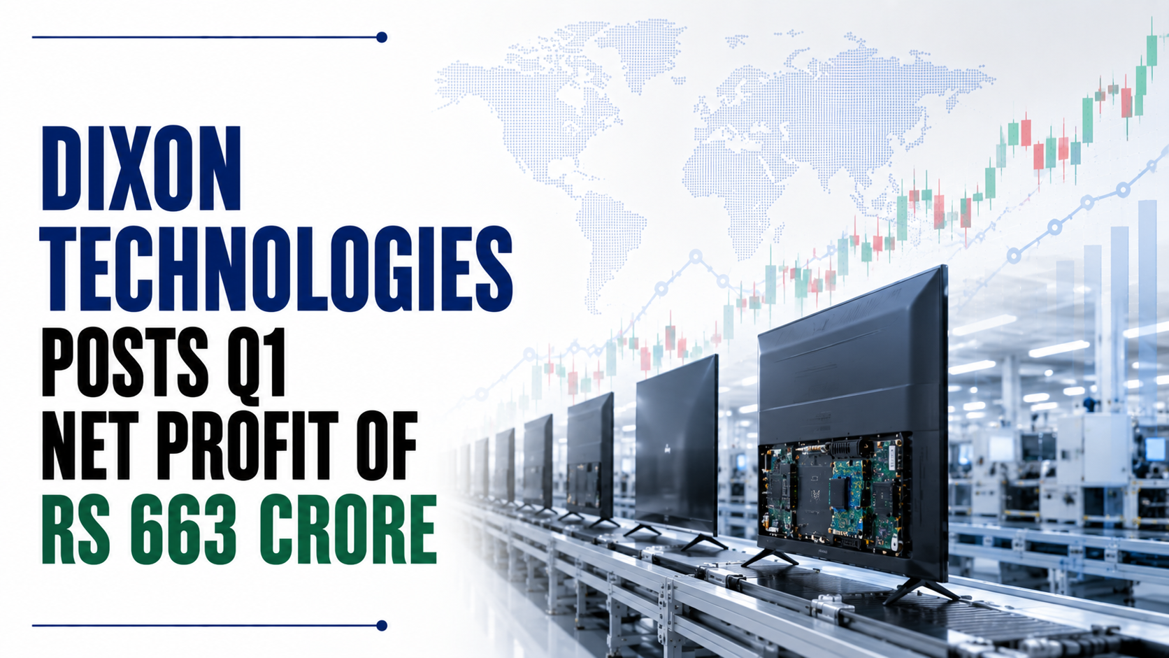 Dixon Technologies Posts Q1 Net Profit of Rs 663 Crore