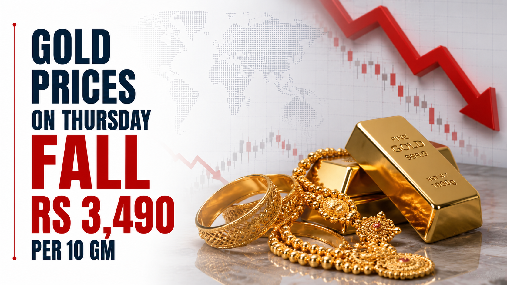 Gold Rate Today, July 9, 2026: Gold Prices Fall Rs 3,490 per 10 gm as Investors Book Profits