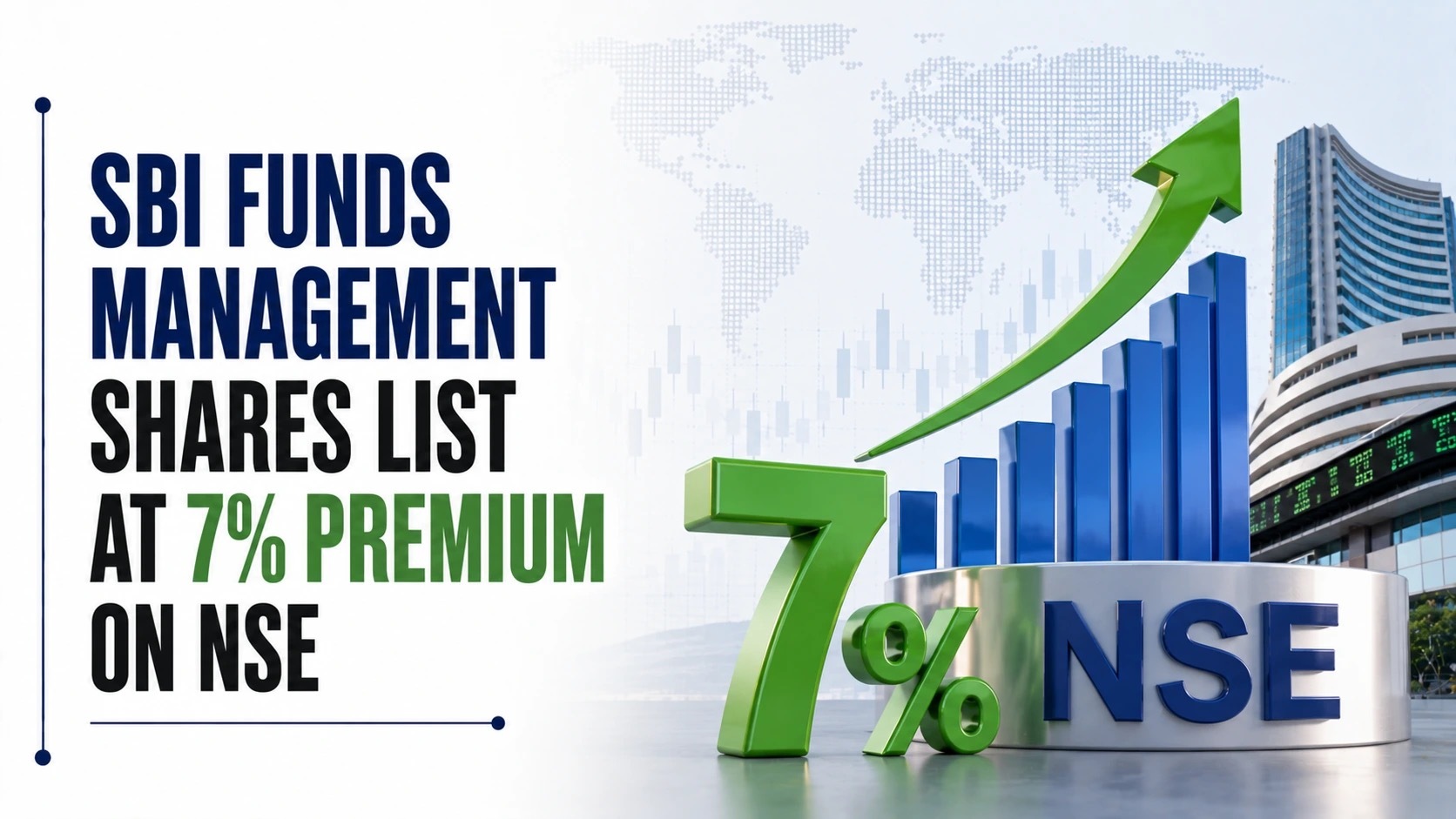 SBI Funds Management Shares List At 7% Premium On NSE In Decent Debut After Mega IPO