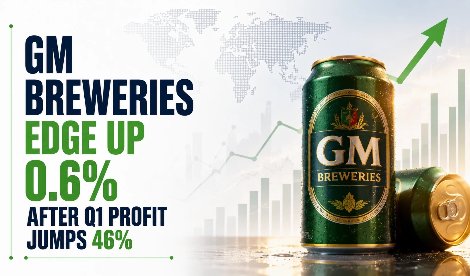 GM Breweries Edge Up 0.6% After Q1 Profit Jumps 46%, Margins Expand on Strong Revenue Growth