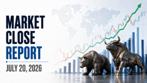 Market Close Report, July 20, 2026: Sensex, Nifty Decline As Private Banks, Middle East Disappoint