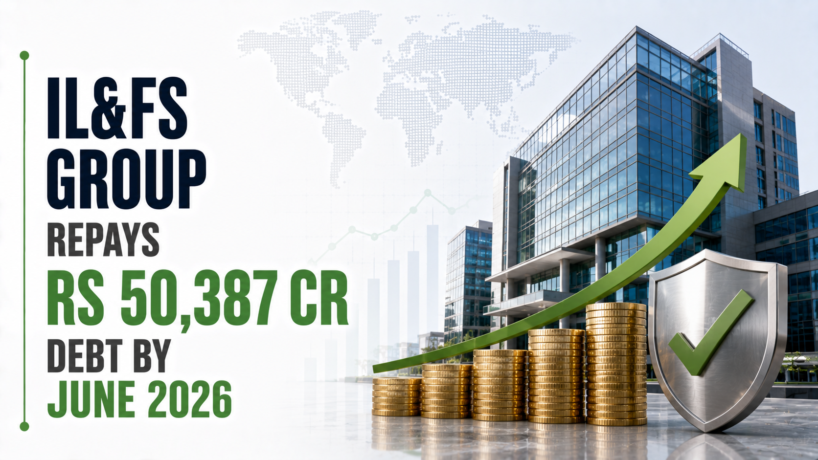 IL&FS Group Repays Rs 50,387 Cr Debt by June 2026, Achieves 82.6% of Resolution Target