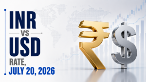 INR vs USD Rate, July 20, 2026: Rupee Falls 12 Paise to 96.42 Against US Dollar in Early Trade