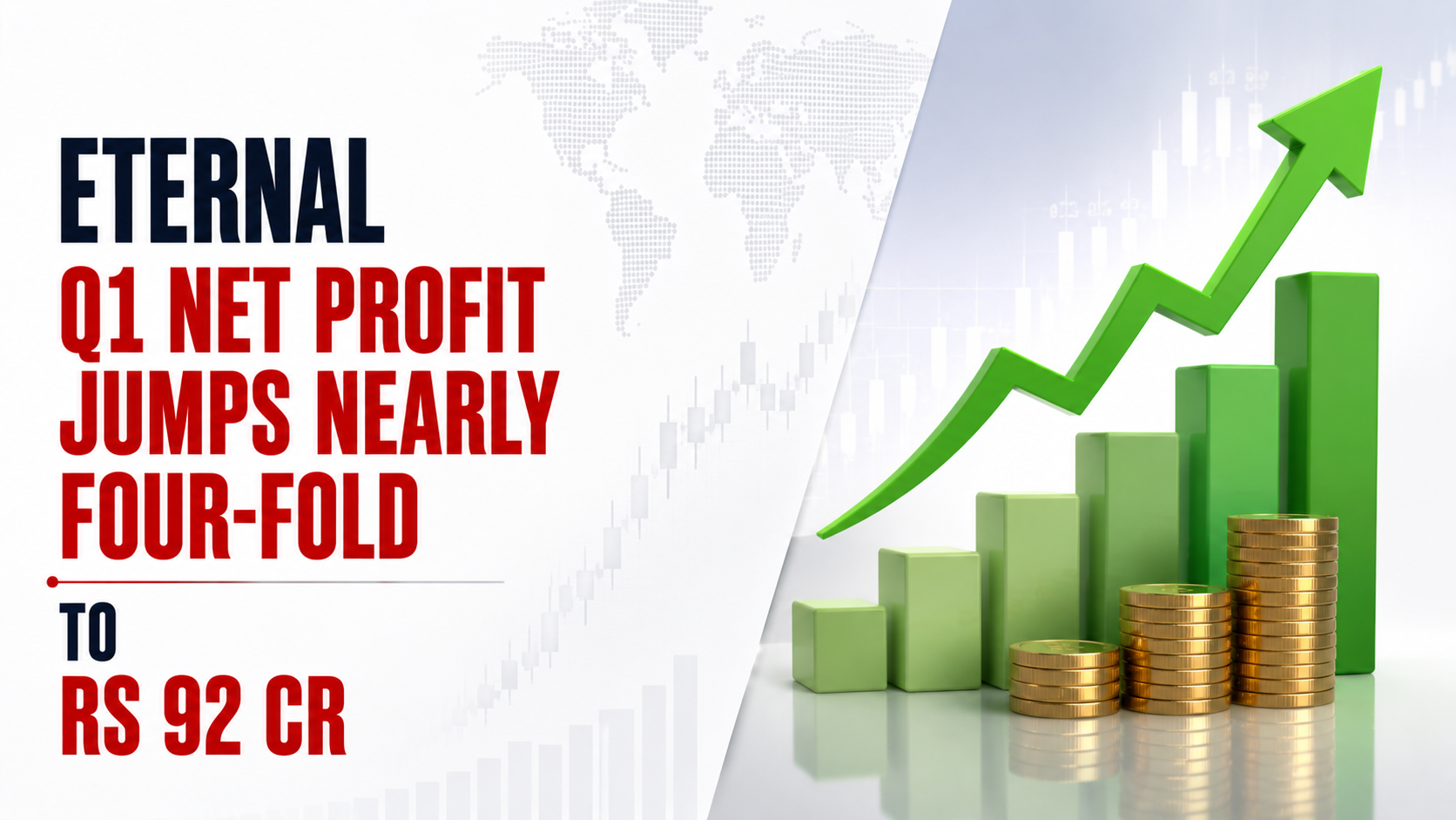 Eternal Q1 Net Profit Jumps Nearly Four-Fold to Rs 92 Cr