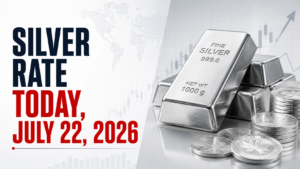 Silver Rate Today, July 22, 2026: Silver Prices Rise Rs 50 per 10 gm on Wednesday