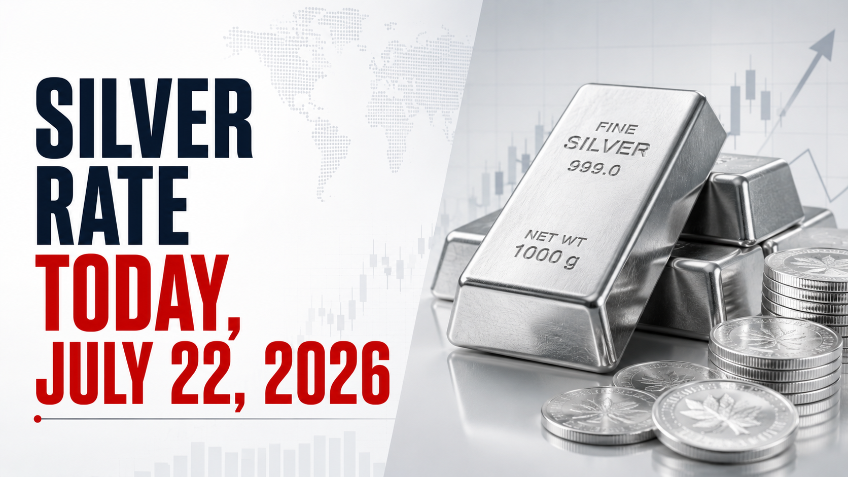 Silver Rate Today, July 22, 2026: Silver Prices Rise Rs 50 per 10 gm on Wednesday