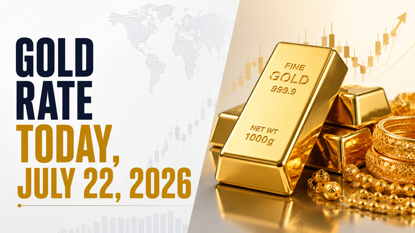 Gold Rate Today, July 22, 2026: Gold Prices Jump Sharply; National Rate Up Rs 3,040 for 24K Gold