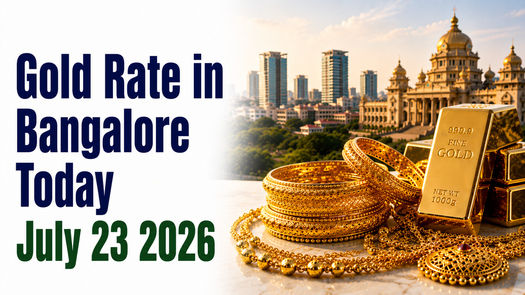 Gold Rate in Bangalore Today, July 23, 2026: Prices Rise Again After Wednesday's Rally