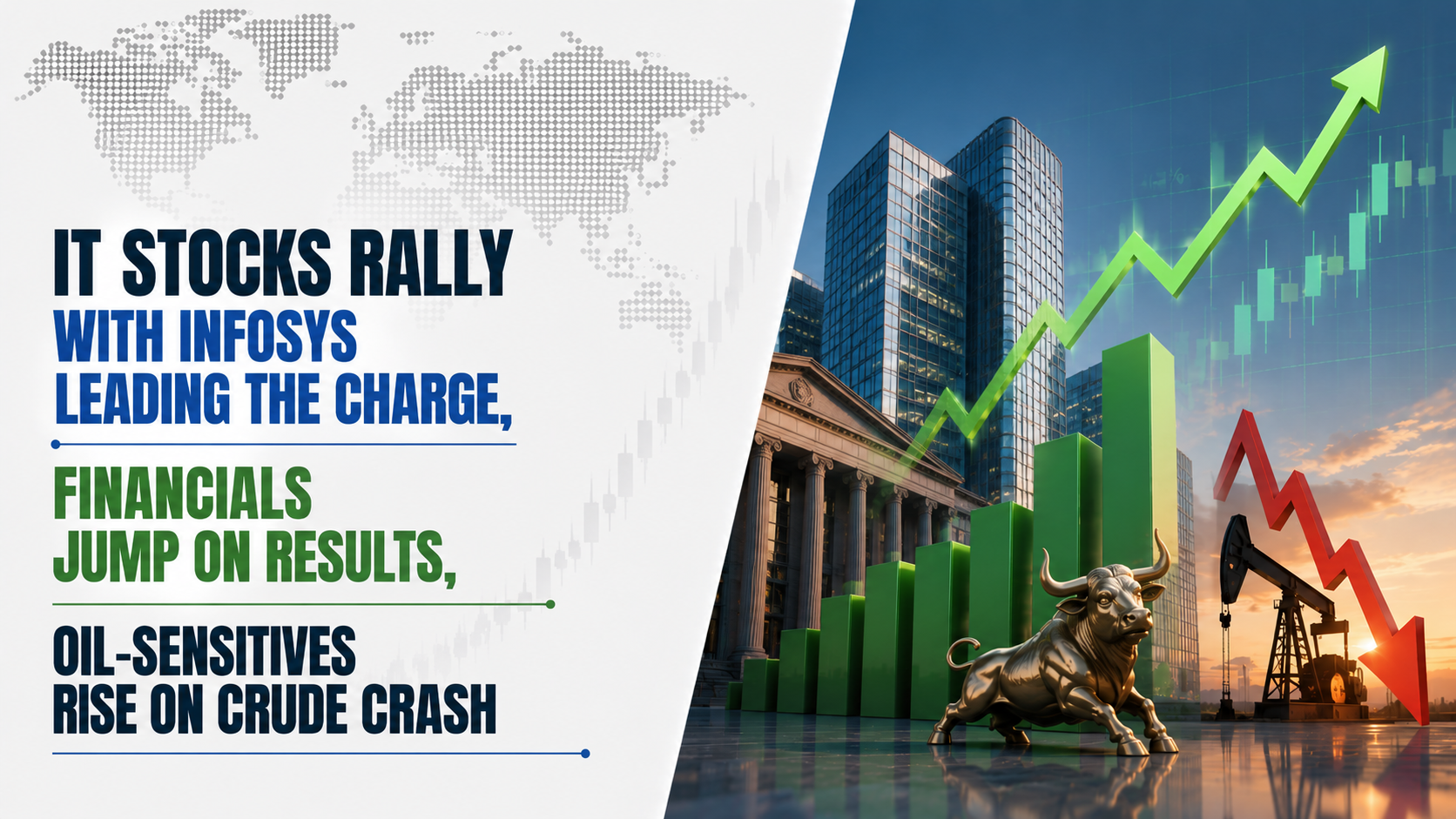 IT Stocks Rally With Infosys Leading The Charge, Financials Jump On Results, Oil-Sensitives Rise On Crude Crash