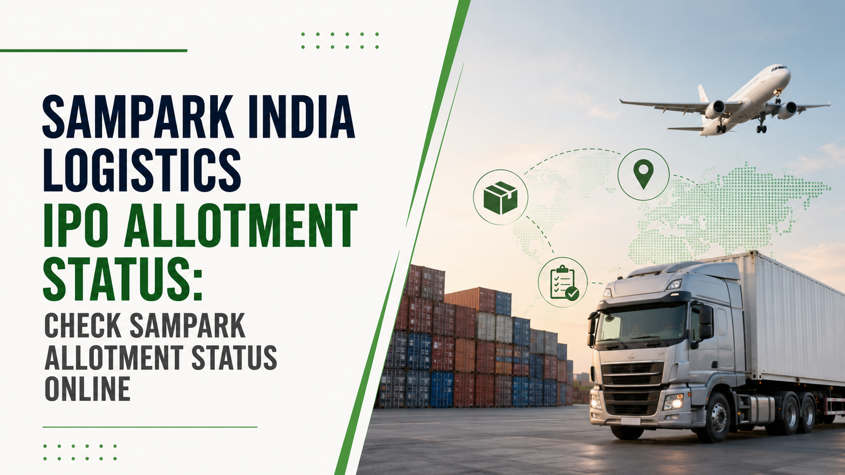 Sampark India Logistics IPO Allotment to be Finalised Today; Check Your IPO Application Status Online on BSE and Registrar Website