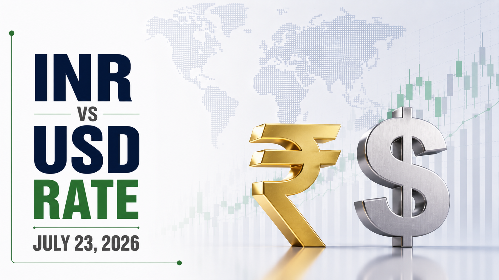 INR vs USD Rate, July 23, 2026: Rupee Rises 5 Paise to 96.48 Against US Dollar in Early Trade