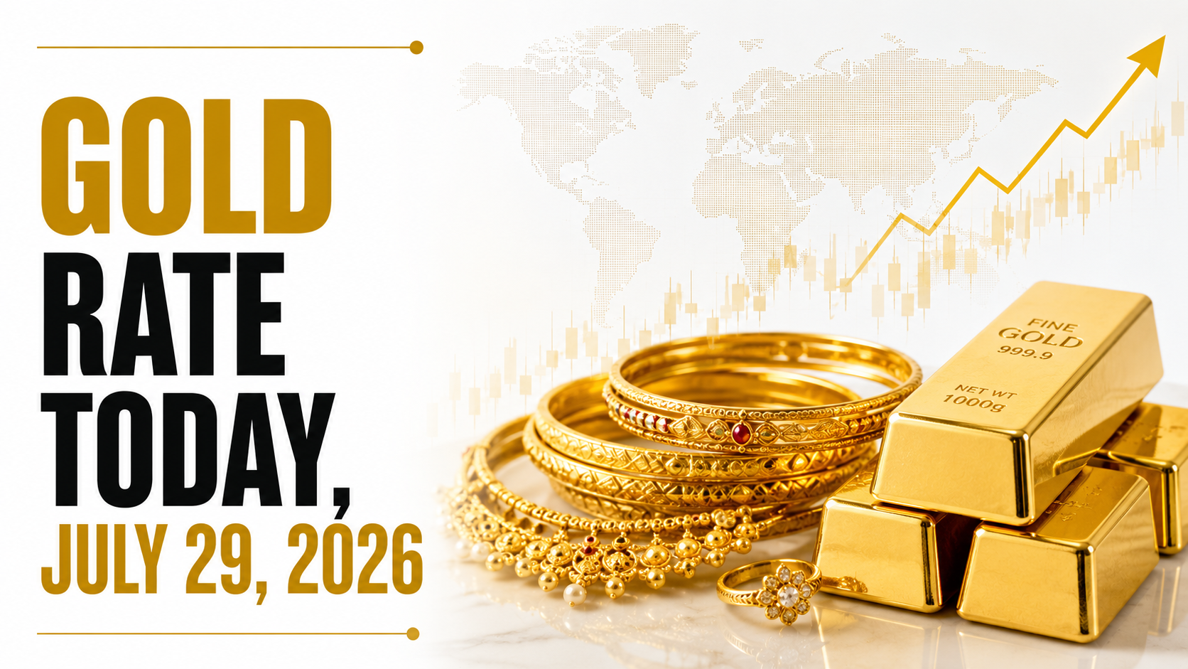 Gold Rate Today, July 29, 2026: Gold Rate Declines Rs 660 per 10 gm on Wednesday