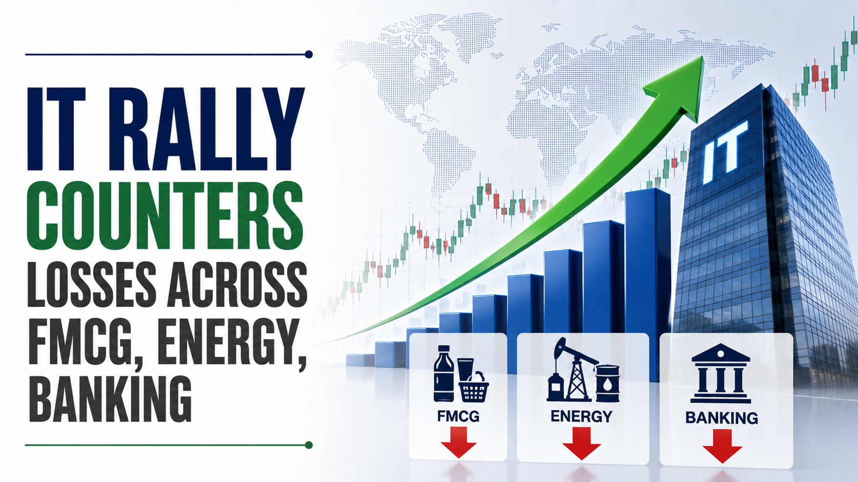 IT Rally Counters Losses Across FMCG, Energy, Banking