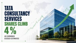 Tata Consultancy Services Shares Climb 4% As Q1 Earnings Exceed Estimates