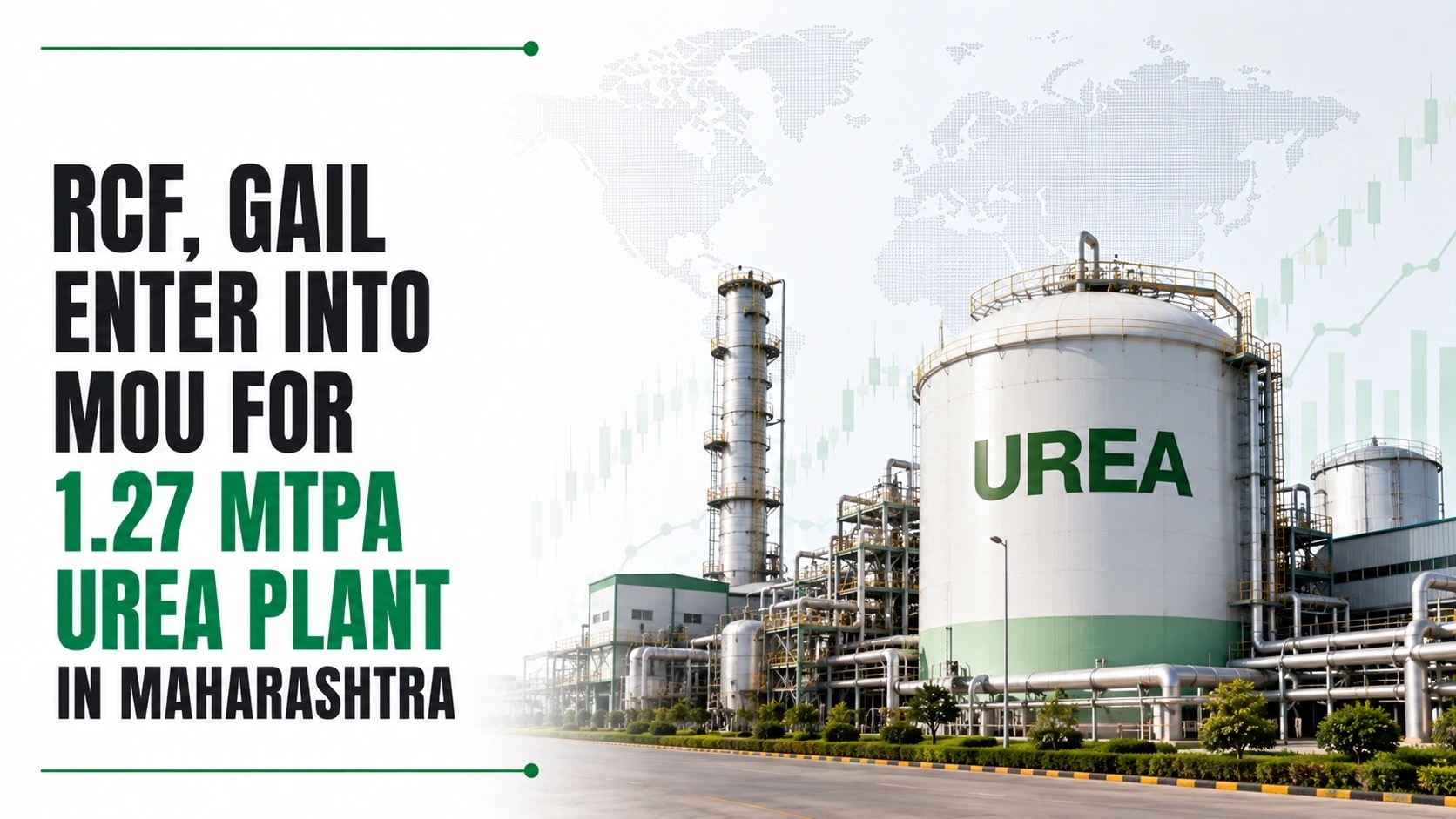 RCF, Gail Enter Into MoU for 1.27 MTPA Urea Plant in Maharashtra