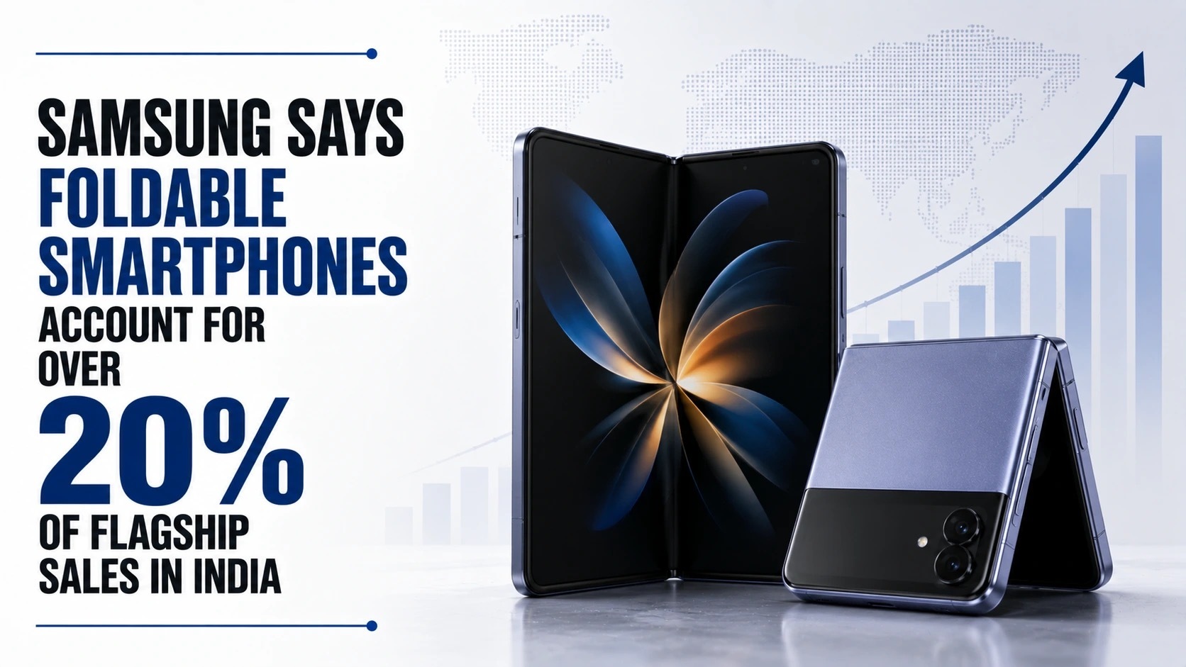 Samsung Says Foldable Smartphones Account for Over 20 PC of Flagship Sales in India