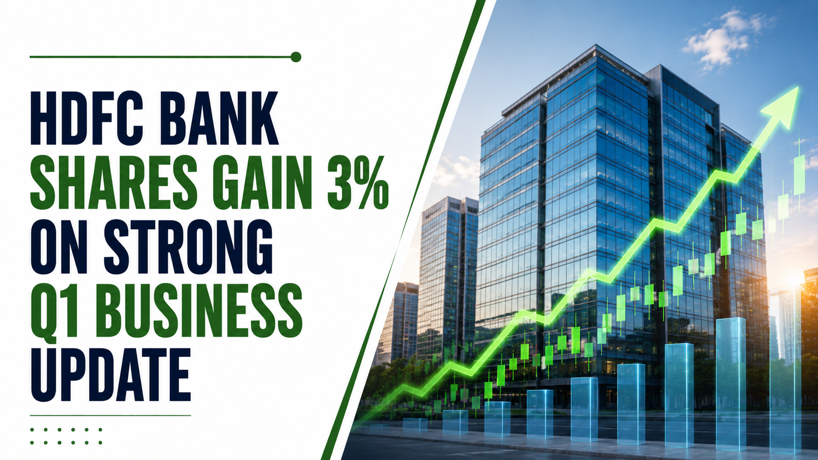 HDFC Bank Shares Gain 3% on Strong Q1 Business Update