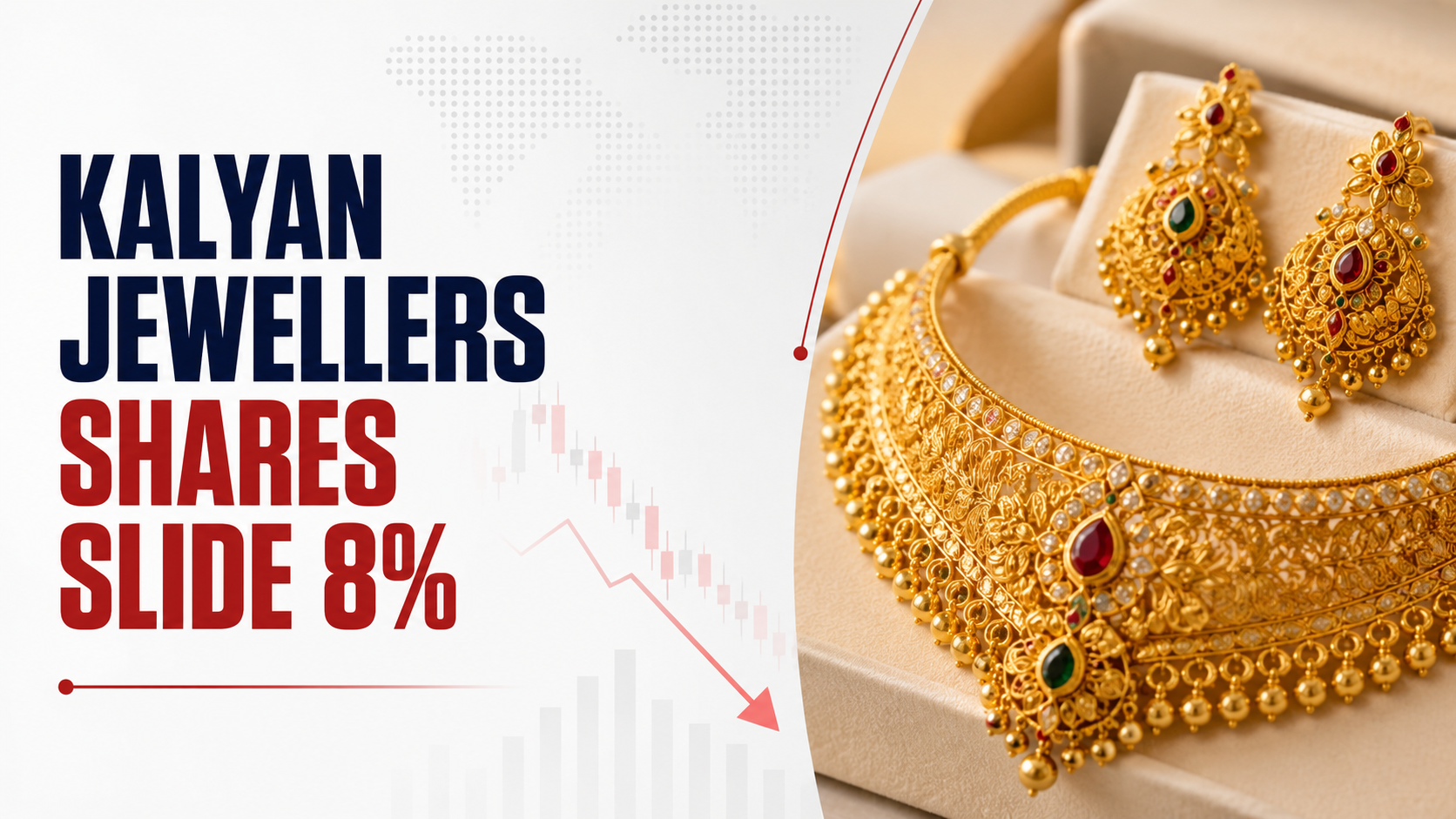 Kalyan Jewellers Share Slide 8% As Investors Offload Stock After Strong Q1 Update