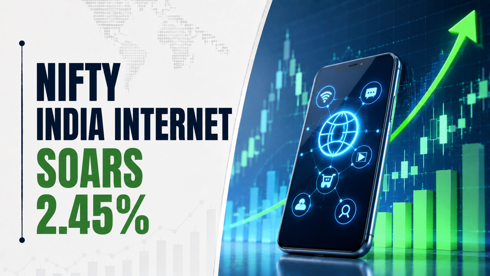 Nifty India Internet Soars 2.45% as New-Age Stocks Rally