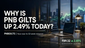 PNB Gilts Share Price Is Up 2.49% in Morning Trade