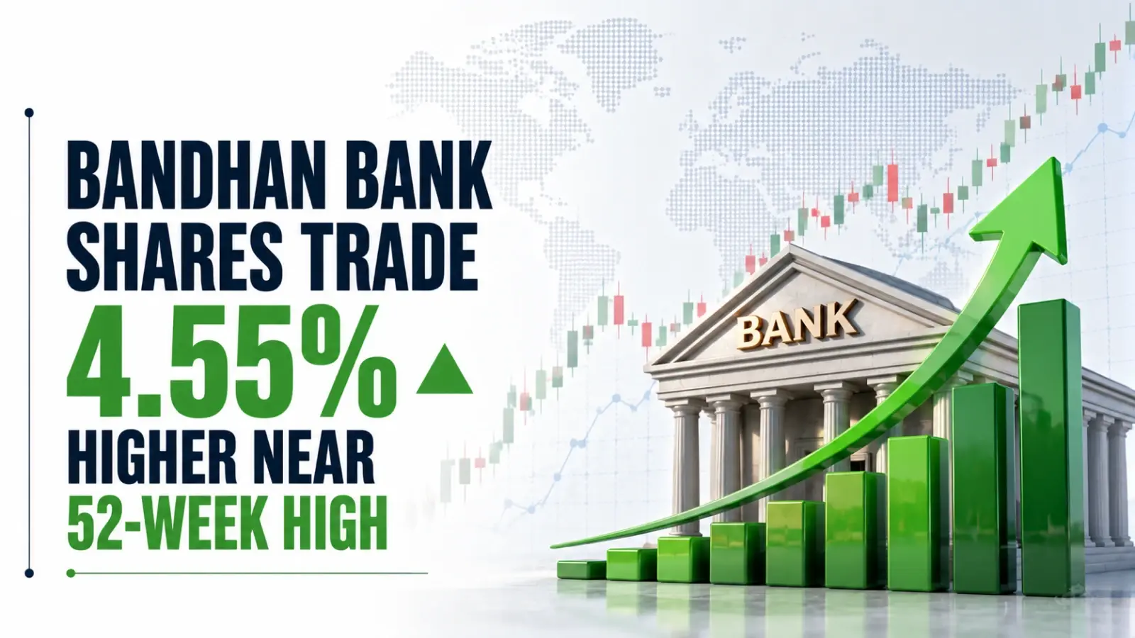 Bandhan Bank Shares Trade 4.55% Higher Near 52-week High