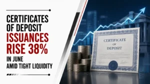 Certificates of Deposit Issuances Rise 38 PC in June Amid Tight Liquidity, Credit Offtake