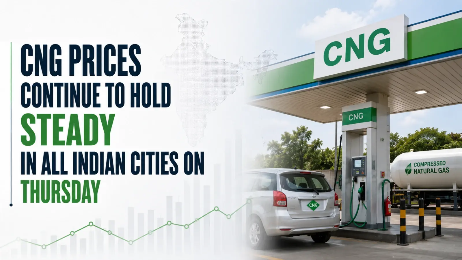 CNG Rate Today, July 16, 2026: CNG Prices Continue to Hold Steady