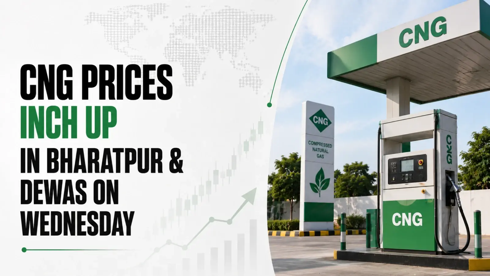 CNG Rate Today, July 8, 2026: CNG Prices Inch Up in Bharatpur & Dewas, Rest of India Steady