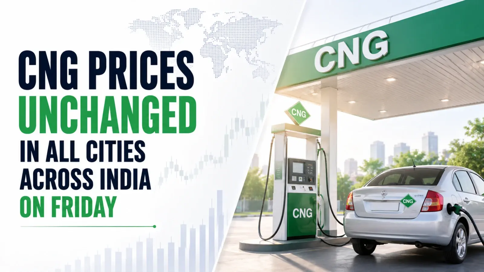 CNG Rate Today, July 17, 2026: CNG Prices Unchanged in All Cities Across India