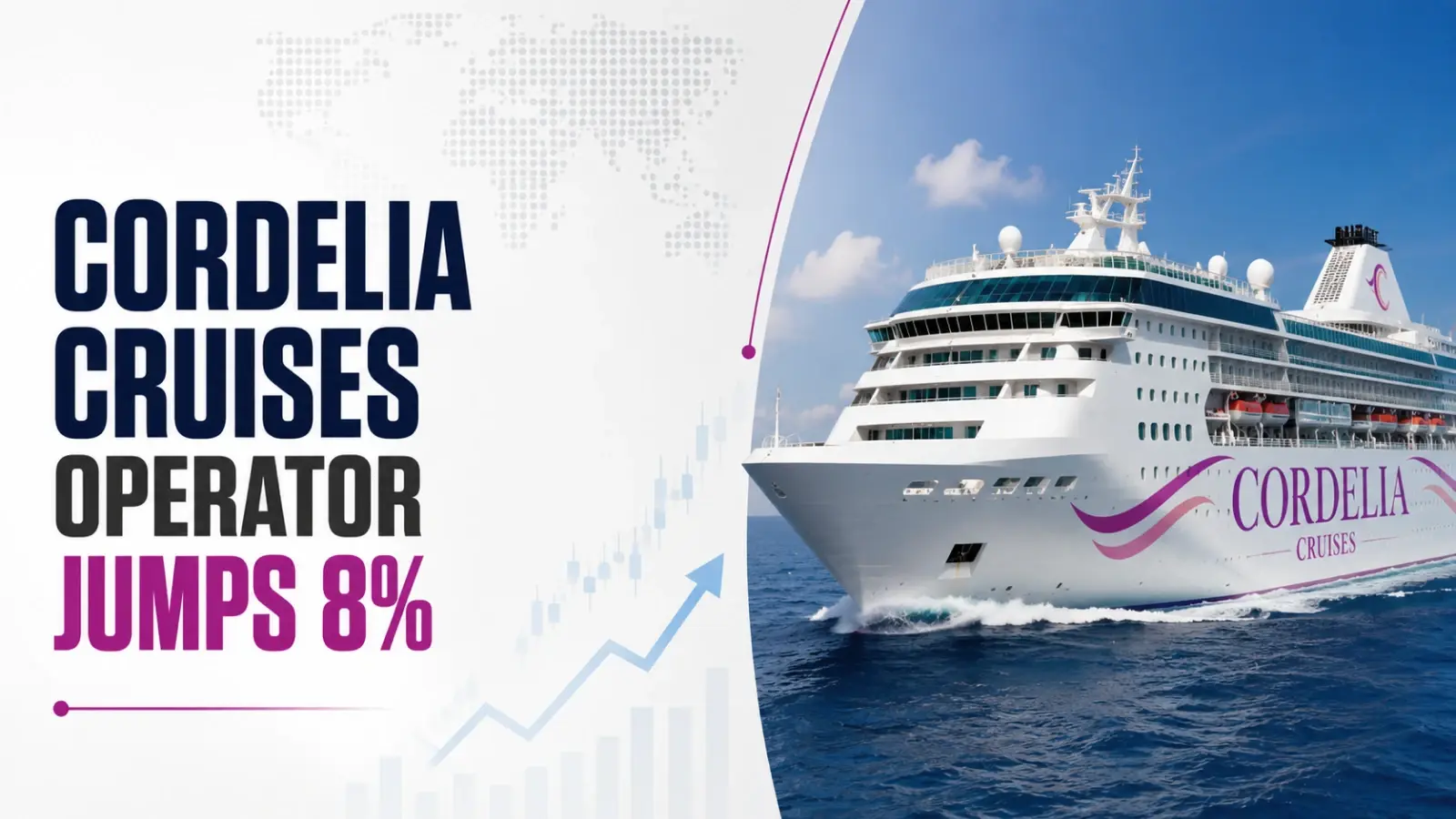 Cordelia Cruises Operator Jumps 8% As Board to Consider Stock Split Days After Market Debut