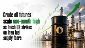 Crude Oil Futures Scale One-Month High as Fresh US Strikes on Iran Fuel Supply Fears