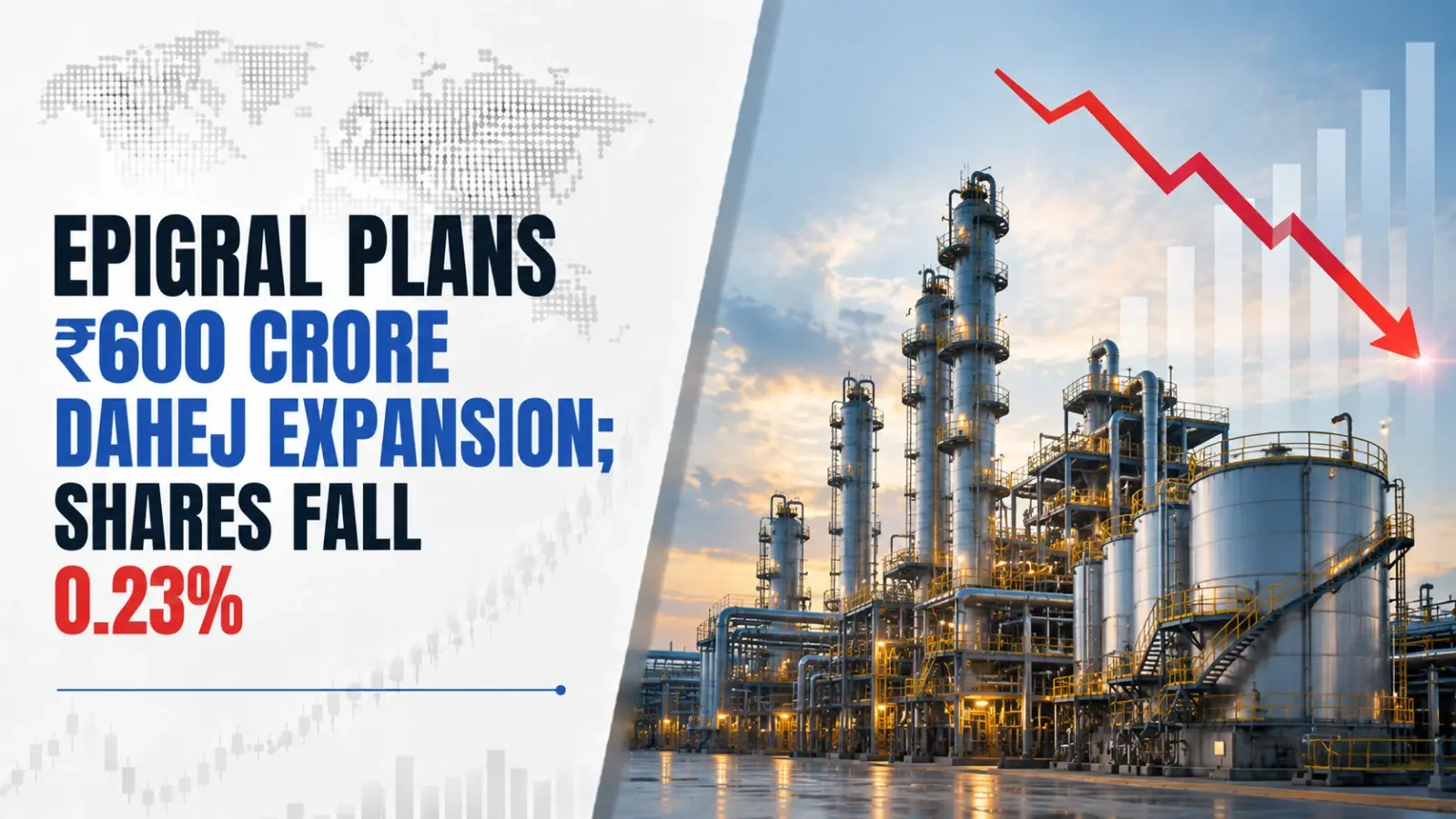 Epigral Plans ₹600 Crore Dahej Expansion; Shares Fall 0.23% 