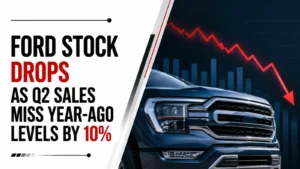 Ford Stock Drops as Q2 Sales Miss Year-Ago Levels by 10%