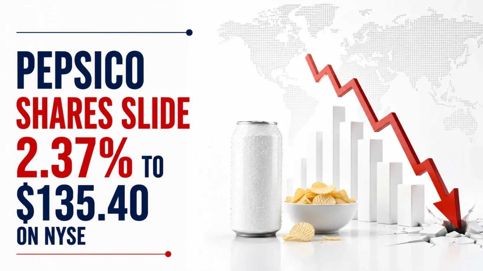 PepsiCo Shares Slide 2.37% to $135.40 on NYSE; US Court Agrees to Hear Pepsi ‘Mtn Dew Rise’ Case