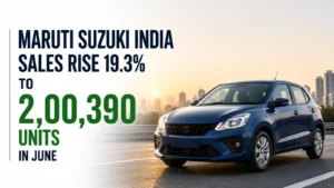 Maruti Suzuki India Sales Rise 19.3 PC to 2,00,390 Units in June