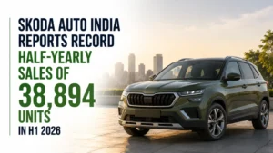 Skoda Auto India Reports Record Half-Yearly Sales of 38,894 Units in H1 2026