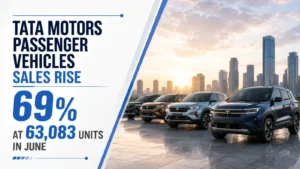Tata Motors Passenger Vehicles Sales Rise 69 PC at 63,083 Units in June