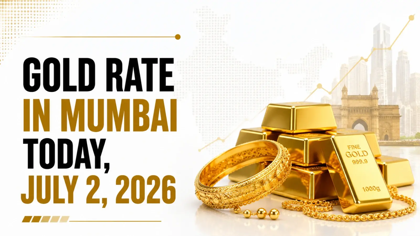Gold Rate in Mumbai Today, July 2, 2026: 24K Gold Rises to ₹14,455 Per Gram