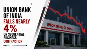 Union Bank of India Shares Falls Nearly 4% on Sequential Business Contraction