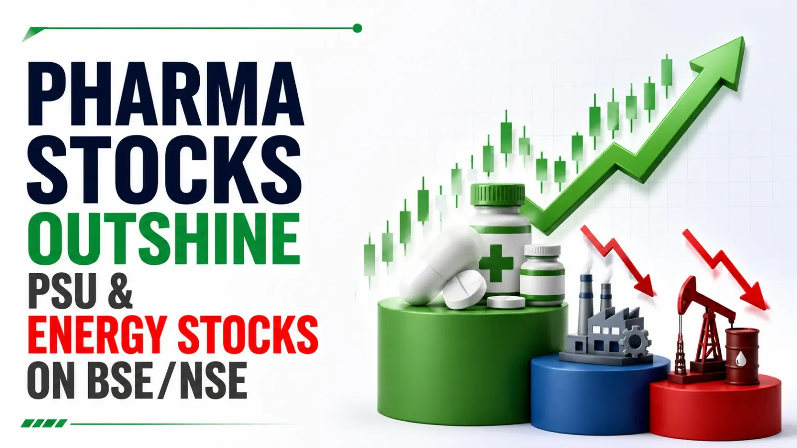 Pharma Stocks Outshine PSU & Energy Stocks on BSE, NSE