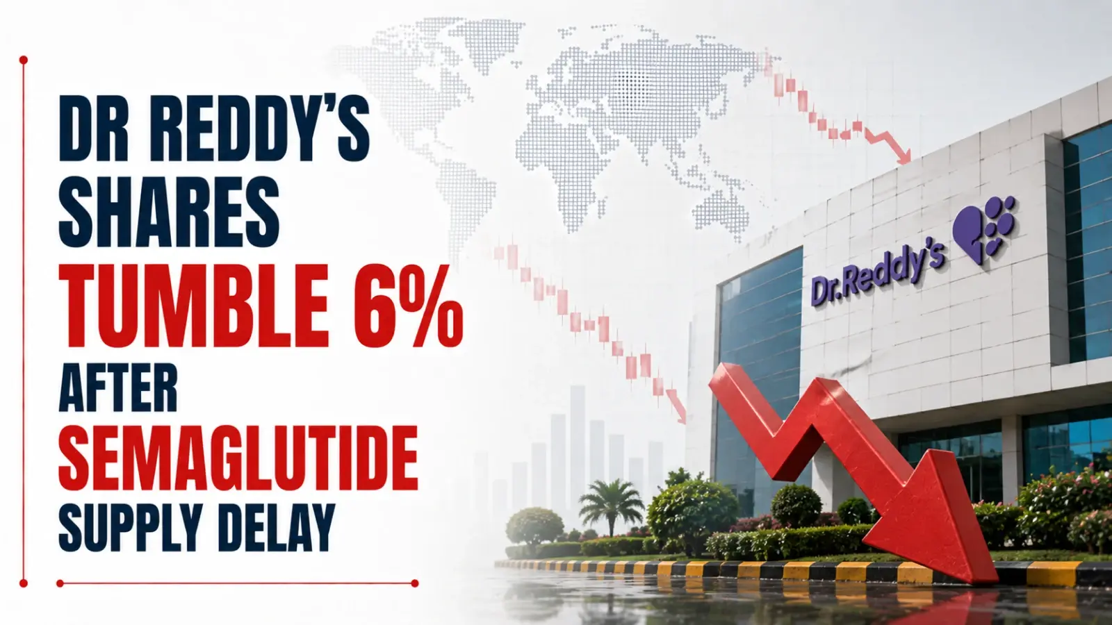 Dr Reddy's Shares Tumble 6% After Semaglutide Supply Delay; Quality Issue Clouds Obesity Drug Rollout 