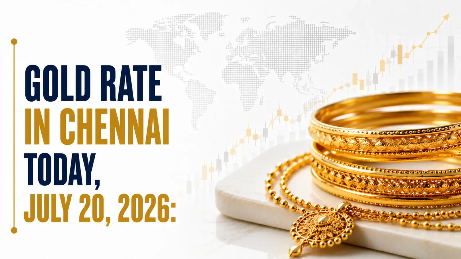 Gold Rate in Chennai Today, July 20, 2026: Gold Stays Range-Bound; 24K Gold Slips to ₹14,328 Per Gram