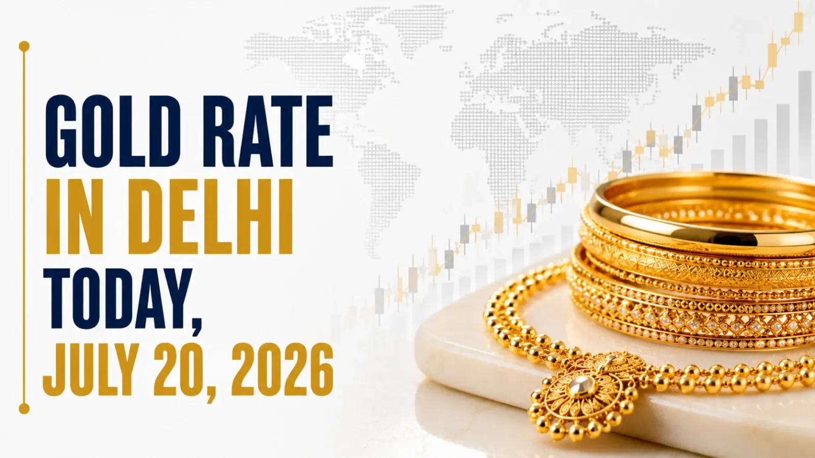 Gold Rate in Delhi Today, July 20, 2026: Gold Holds Steady; 24K Gold Edges Lower to ₹14,343