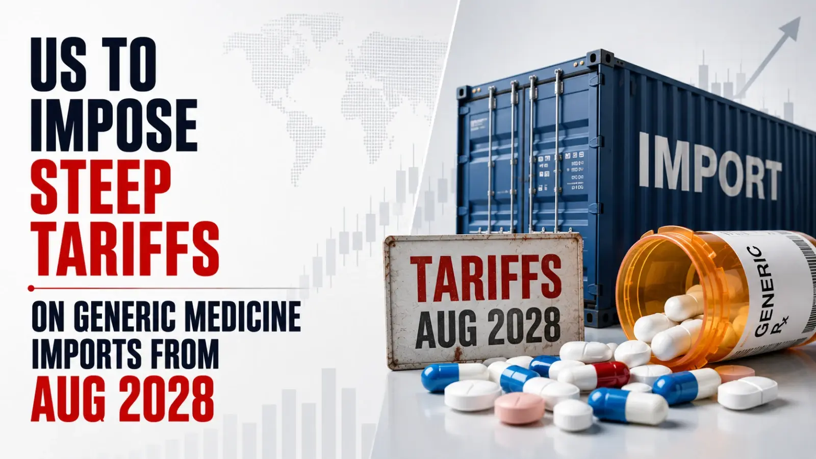 US To Impose Steep Tariffs on Generic Medicine Imports From Aug 2028