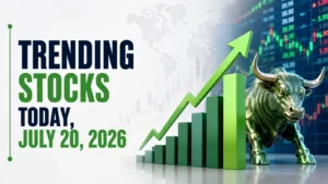 Trending Stocks Today, July 20, 2026: PC Jeweller Up After Fundraise Plan, Vodafone Idea Down On Funding Hurdles, Yes Bank Declines After Results, Bhansali Engineering Soars On Report Card