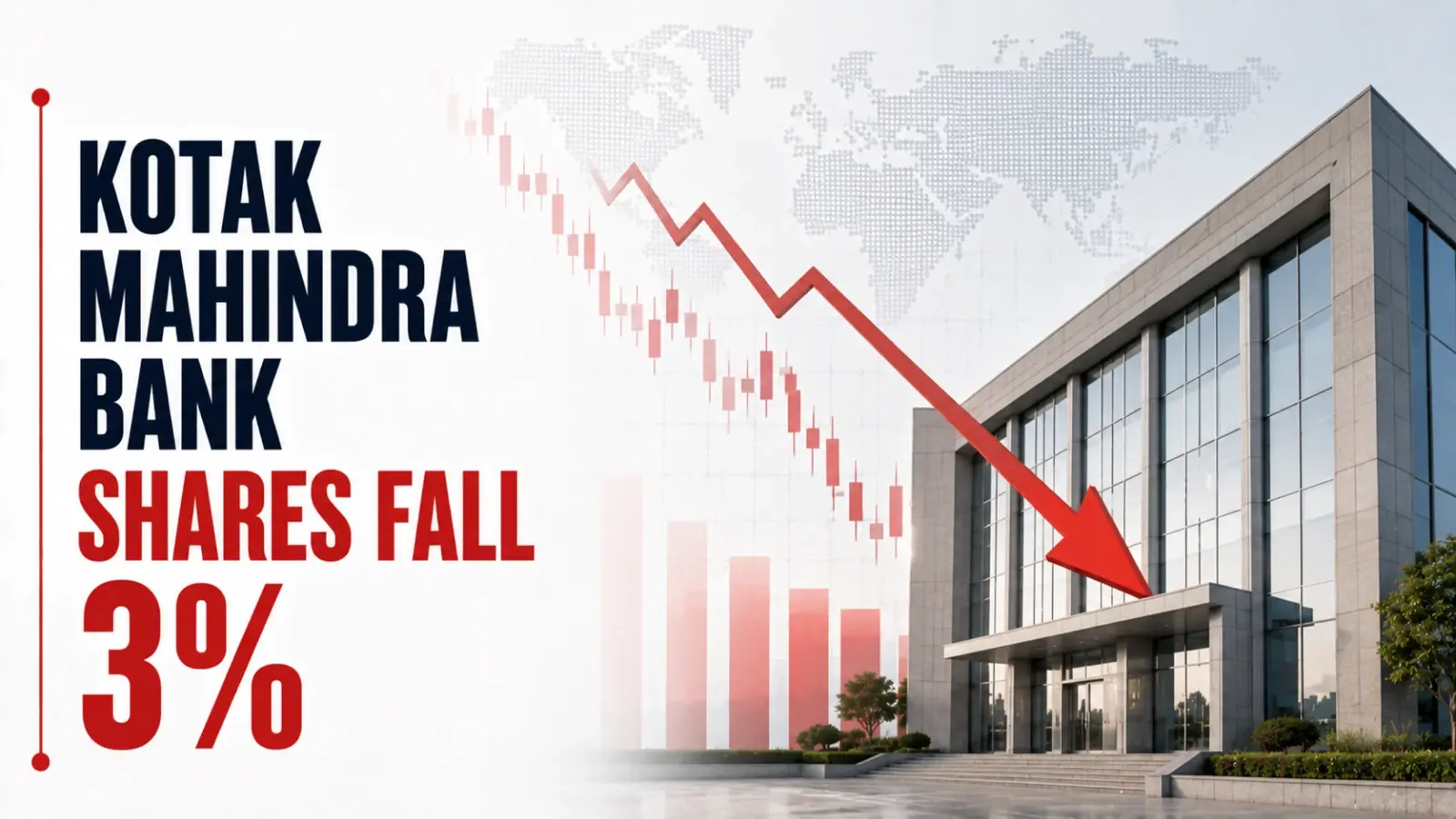 Kotak Mahindra Bank Shares Fall 3% As Investors React To Margin Pressure